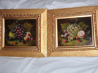 Pair Still Life Fruit