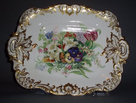 A Mid Nineteenth Century Footed Dessert Dish