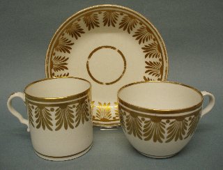 A Spode Bute Shape Trio