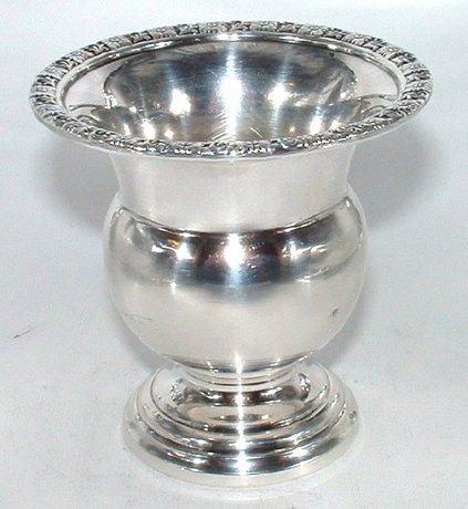 Sterling Silver Posy Vase or Cocktail Stick Holder