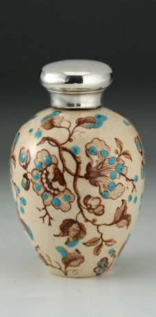 TAYLOR TUNNICLIFFE PORCELAIN SCENT PERFUME BOTTLE