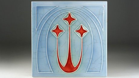 GERMAN ART NOUVEAU TILE