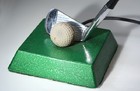 RARE FERGUSON SPORTS GOLF TABLE LAMP, FULLY FUNCTIONAL