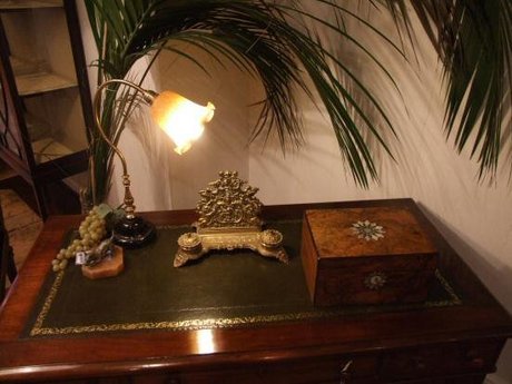 Victorian desk lamp