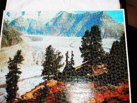 GREAT GLACIER SWITZERLAND Condor Craftsmen Series JIGSAW