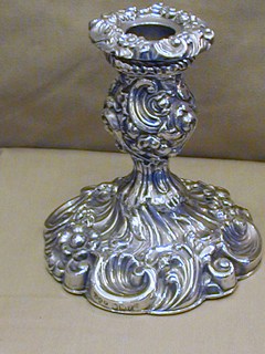 Silver Candle Sticks