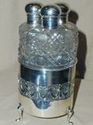 Cut Glass Perfume Caddy