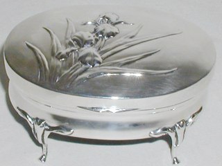 Art Nouveau Trinket Box