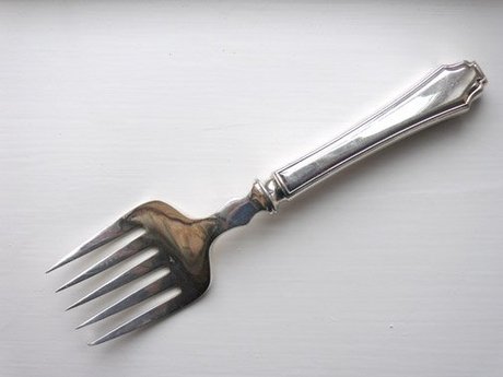 Silverplated Bread Fork