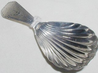 Silver Caddy Spoon