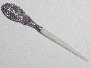 Silver Sewing Stiletto