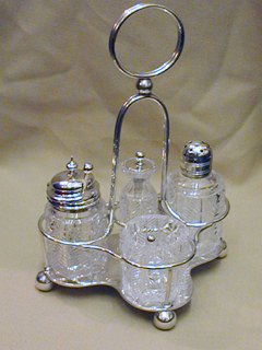 Silver Cruet Set