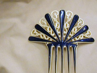 Celluloid Hair Comb