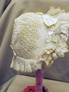 Lace Trim Bonnet