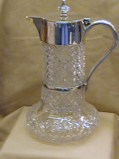 Cut Glass Claret Jug