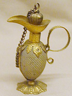 Gilt Perfume Bottle