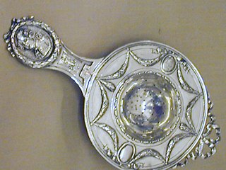 Silver Tea Strainer