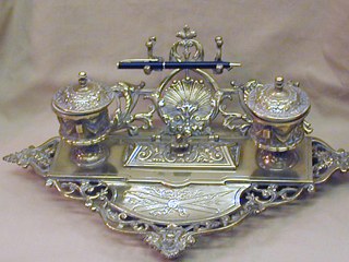 Brass Inkstand