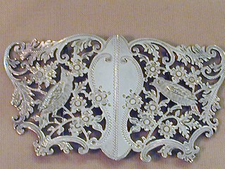 Silver Nurses Buckle