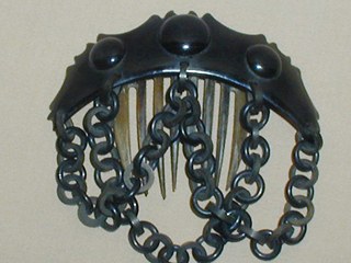 Vulcanite Hair Comb