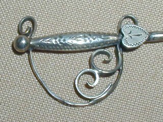 Silver Hat Pin