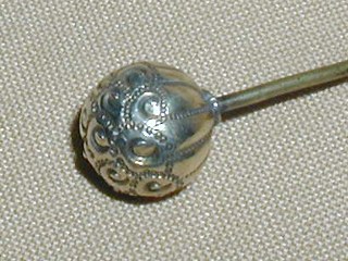 Silver Hat Pin