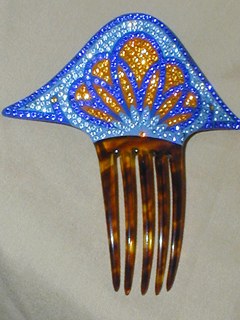 Art Deco Hair Comb