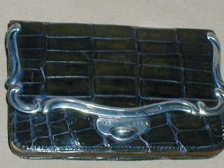 Crocodile Skin Purse