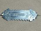 Bessie Name Brooch