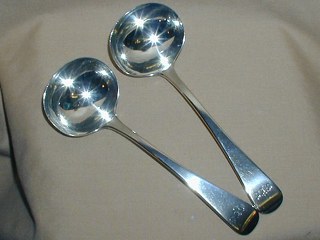 Victorian Silver Ladles