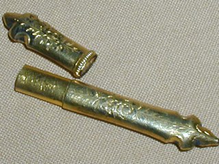 Silver Gilt Needle Case