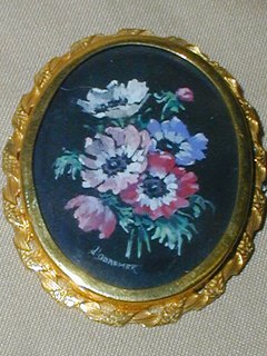 Watercolor Brooch