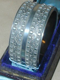 Silver Hinged Bracelet