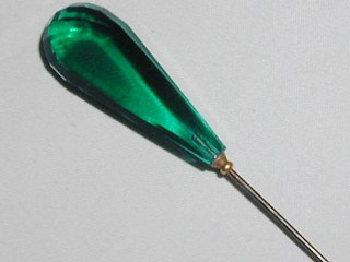 Faceted Hat Pin