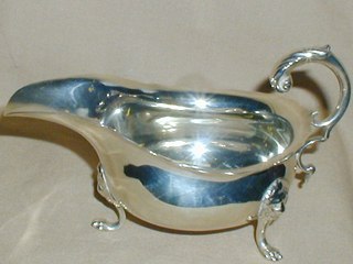 Silver Sauce Boat