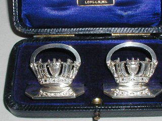 Silver Menu Holders