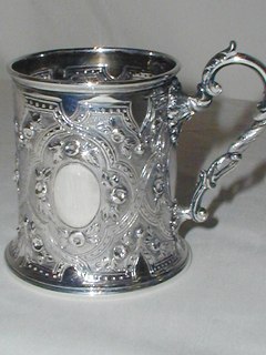 Silver Christening Mug