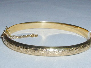 Gold Bangle