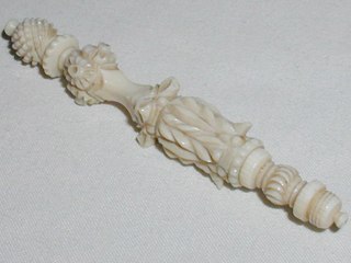 Carved Ivory Stilleto