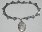 Silver Locket & Collar