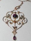 Edwardian Gold Pendant