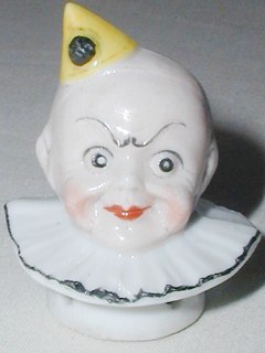 Pierrot Half Doll Head