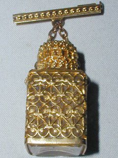 Jewelled Perfume Bottle