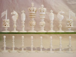 Cantonese Export Chess Set