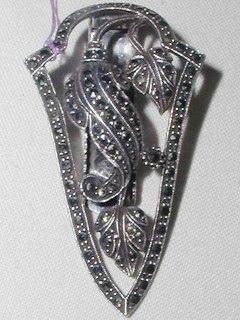 Art Deco Dress Clip