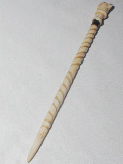 Carved Bone Stilleto