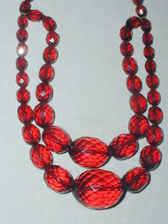 Cherry Amber Beads