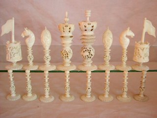 Cantonese Export Chess Set