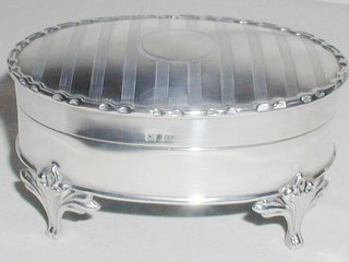 Silver Trinket Box