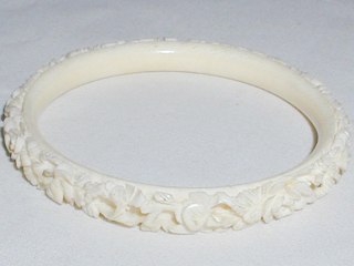 Carved Ivory Bracelet
